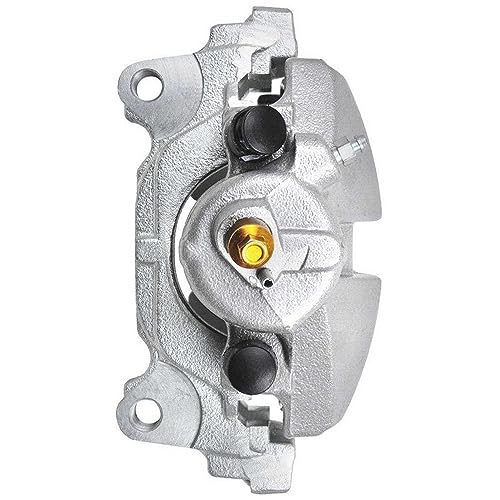 Image of Detroit Axle - Pair Front Brake Calipers for Volkswagen Jetta Golf Beetle | Audi A1 A3 Disc Brake Calipers w /Brackets Replacement