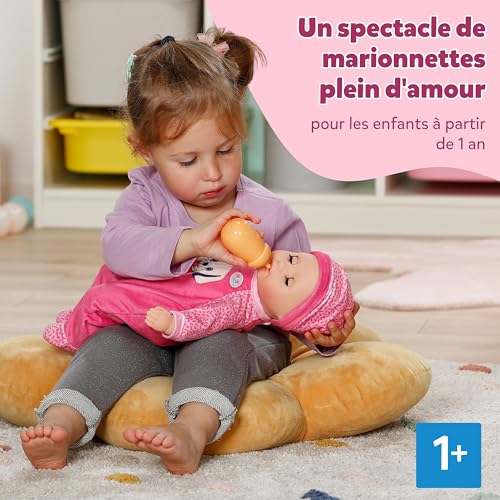 Poupée corps en tissu doux Baby Annabell Anna, le premier bébé à câliner pour enfant d'un an - 5