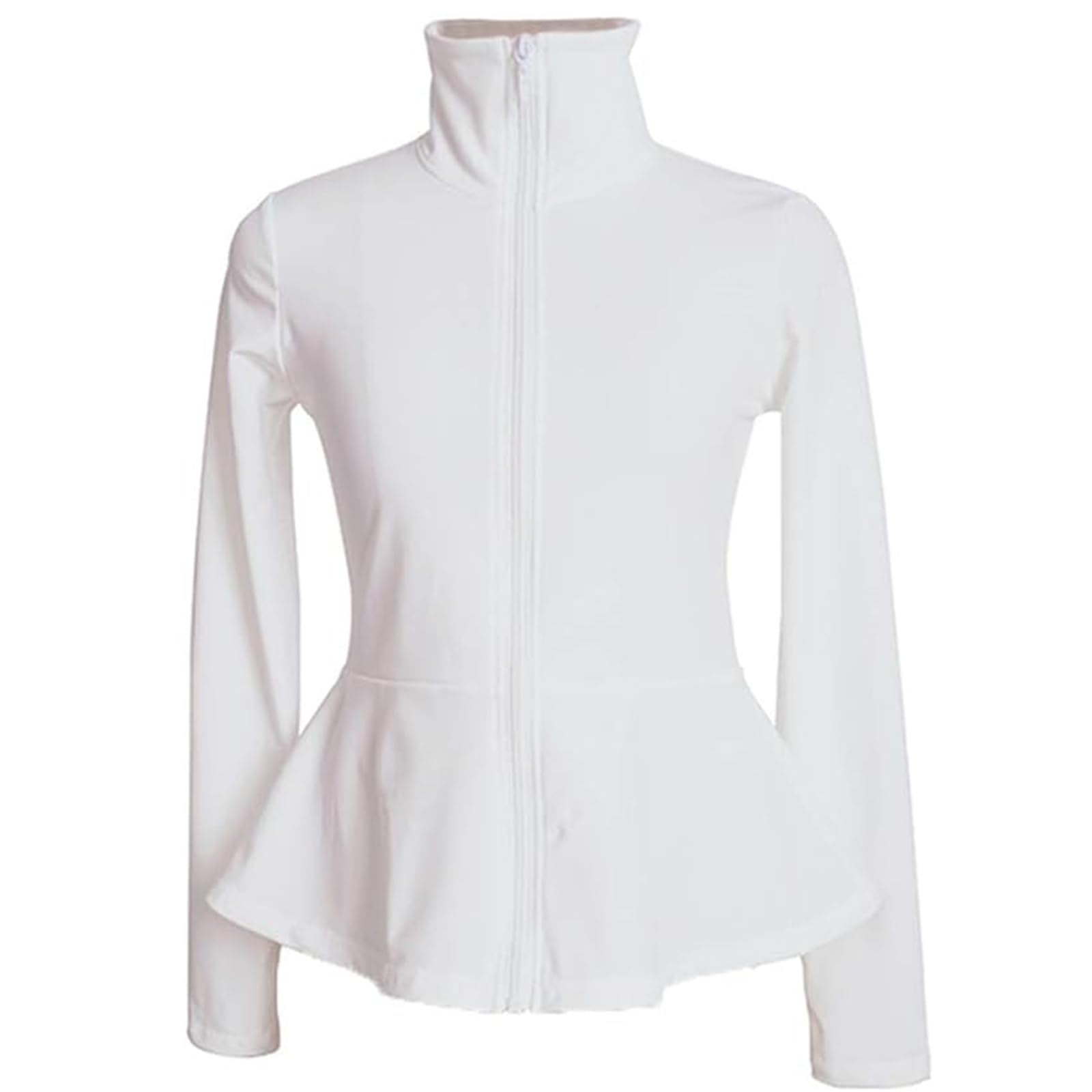 LIUHUO Eiskunstlaufrock, Mädchen, Jacken, Weiß, Eislaufkleid, Training, Damen, Teenager, Wettkampf-Outwear