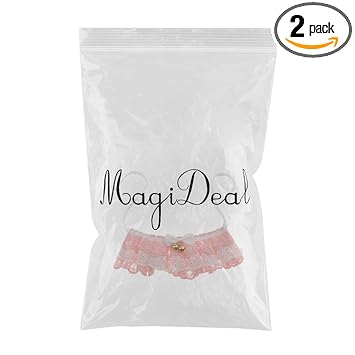 GIANTE Pink Pet Lace Scarf Accessories Adjustable Collar Wedding Neckerchief S