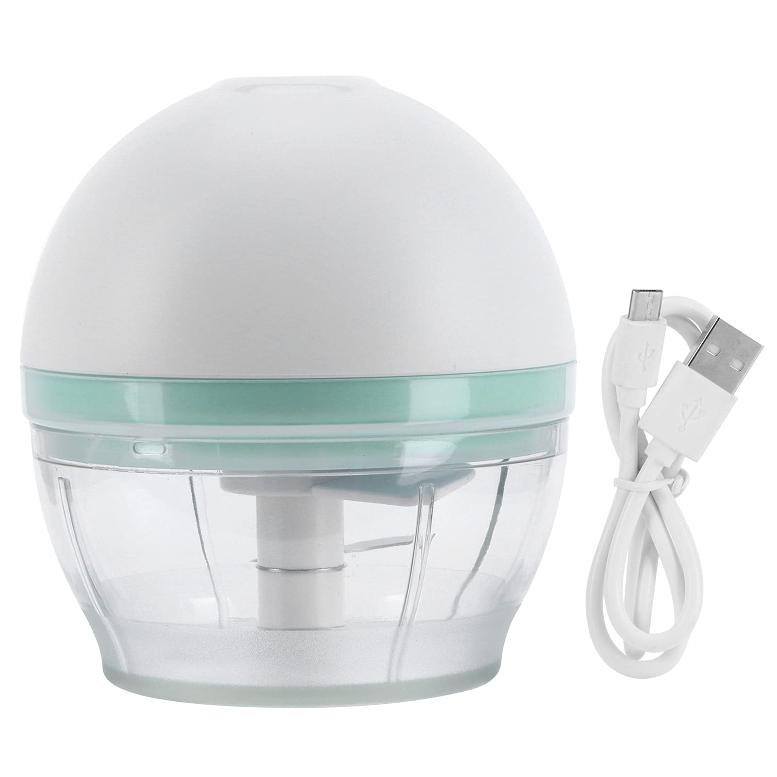 Garlic Masher, Mini Electric Food Chopper Onion Chopper Small Food Processor Mincer with USB for Nuts Chili Onion Minced Meat and flavorings