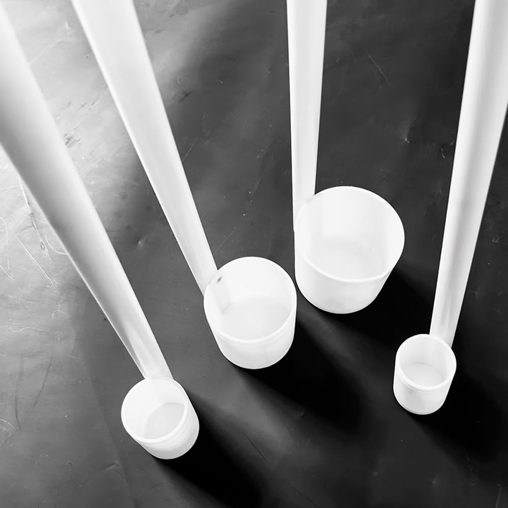 PTFE Long Handle Sampler, Teflon Liquid Extractor,3ml~1000ml Sampler, Acid Alkali and High Temperature Resistance (500ml Capacity, 45cm Length, PTFE Spoon)