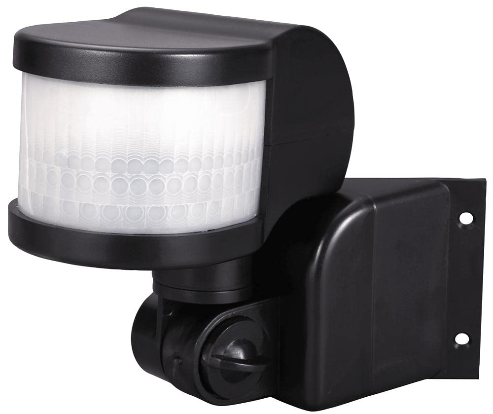 PRO ELEC PELL0050 270 Dgeree PIR Sensor, IP44, Black
