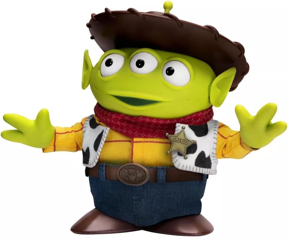 Beast Kingdom Toy Story: Alien Remix Woody DAH-025 Dynamic 8ction Heroes Action Figure, Multicolor
