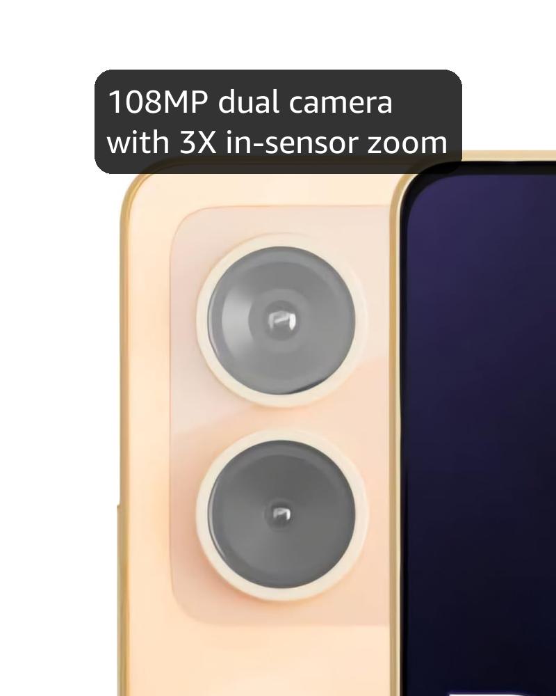 POCO X6 Neo 5G (Martian Orange, 8GB RAM, 128GB Storage) | Dimensity 6080 Processor | 5000 mAh Battery + 33W Fast Charging | 108MP + 2MP Rear Camera & 16MP Front Camera