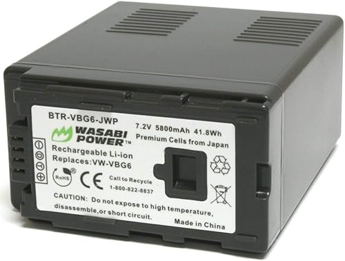 Miniatura 3 de Wasabi Power Batería para Panasonic VW-VBG6