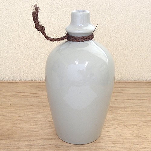 美濃焼　口付徳利　江戸末~明治　◆ 29/5_9 Amazon | 五合徳利 丸酒源蔵 白 美濃焼 23y49402-581 | 【美濃焼】四季