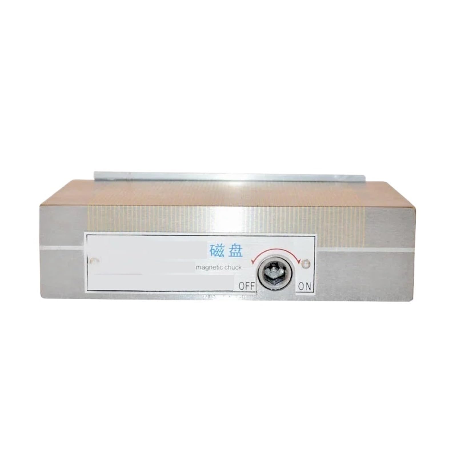 High-Precision Permanent Magnet Chuck XM91-100x175mm Magnetic Steel Plate for Machine Tools(150x150mm)
