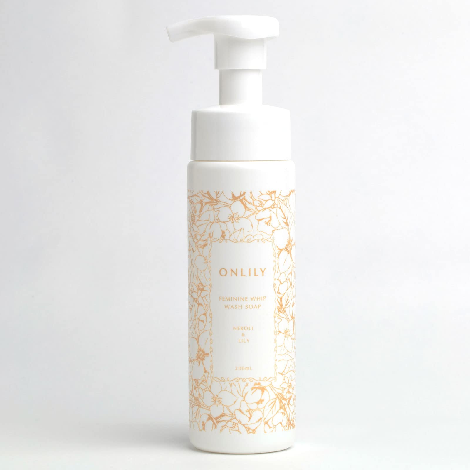 ONLILY オンリリー デリケートゾーンソープ 【泡タイプ】 ネロリ&リリーの香り 200mL 医薬部外品 日本製 黒ずみ 臭い デリケア ジャムウ