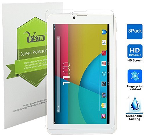 Dragon Touch S7 screen protector, KuGi ® Dragon Touch S7-Ultra-thin (3 Pack) HD clear protector for Dragon Touch S7 Tablet(3 pcs)