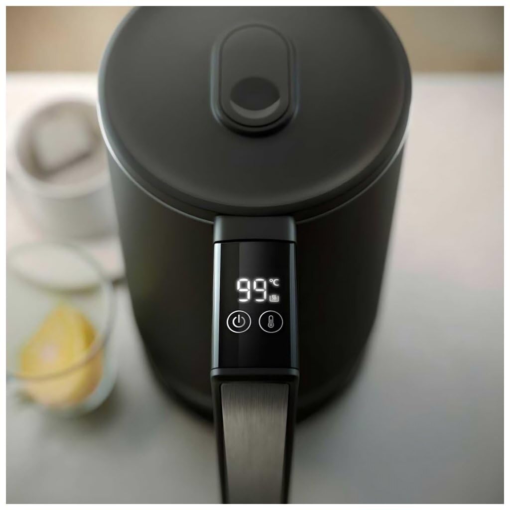 Philips Wasserkocher HD9396/90, Schwarz, 2200 W, 1,7 l