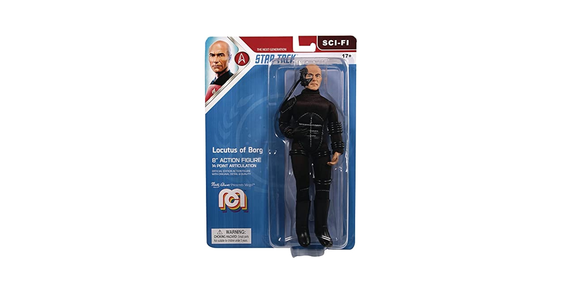 Amazon.com: Mego Star Trek: The Next Generation: Locutus The