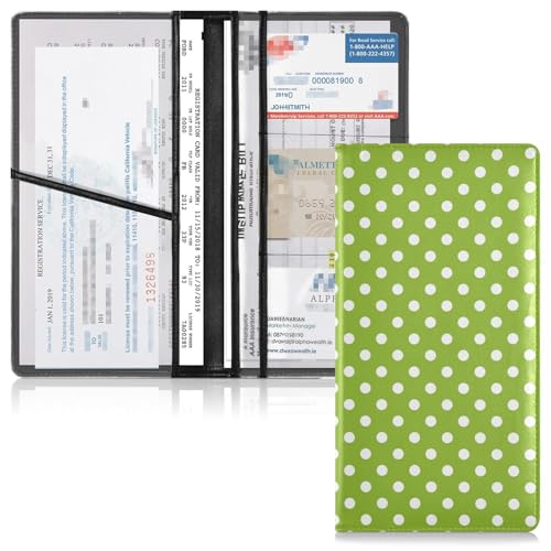 Organizador para Documentos de Vehículo Verde