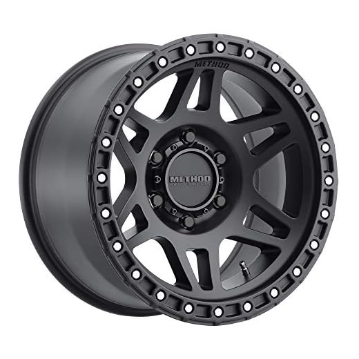 Method Race Wheels 312 Matte Black 17x8.5" 6x5.5", 0mm offset 4.75" Backspace, MR31278560500