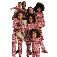 Neufigr Weihnachtspyjama Familie Set,Weihnachts Pyjama,Weihnachten Schlafanzug,Christmas Pyjamas,Weihnachtspyjama für Damen (M,PJs- 02)