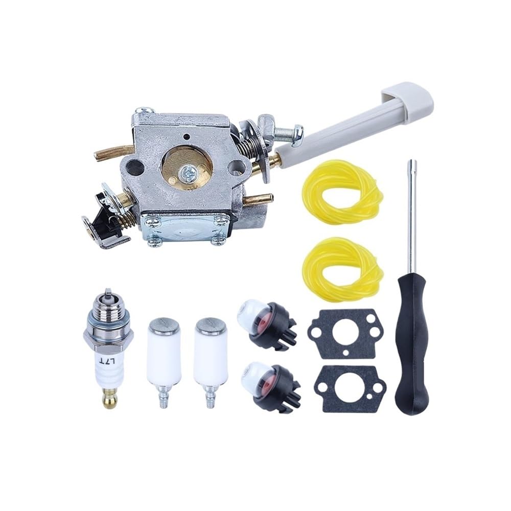 Herramientas de ajuste del carburador y del carburador compatibles con BP42 RY08420 RY08420A W, reemplazo de la línea de filtro de combustible 308054079 530069247