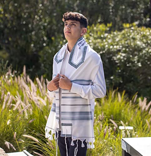 Personalized Peace Tallit, Wool Tallit, Bar Mitzvah Tallit, Wedding Tallit, Hebrew Prayer Shawl4