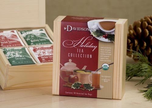 Davidson Organic Tea 621 Collection Chest Holiday Tea