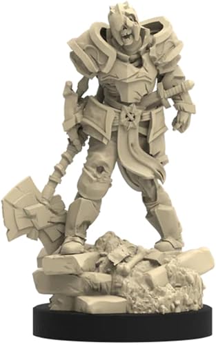 Miniatura 7 de Epic Encounters: Arena of The Undead Horde RPG Juego de rol de fantasía con 20 miniaturas detalladas, alfombrilla de juego de doble cara y libro de