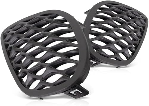 Miniatura 6 de KarParts360 Para Dodge Charger - Cubierta de luz antiniebla 2015 2016 2017 para lado del conductor y del pasajero, plástico, con pala de capó, negro