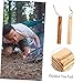 Yardwe 2sets Camping Fire Starter Sticks Pine Fat Instantaneous Combustion Tools Outdoor Lovers 2pcs*2