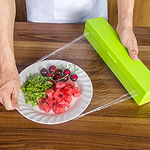 Buy Atoz prime 1 pcs Wax Paper Cutter Plastic pp+ Stainless Steel Food Wrap Dispenser Foil Wax