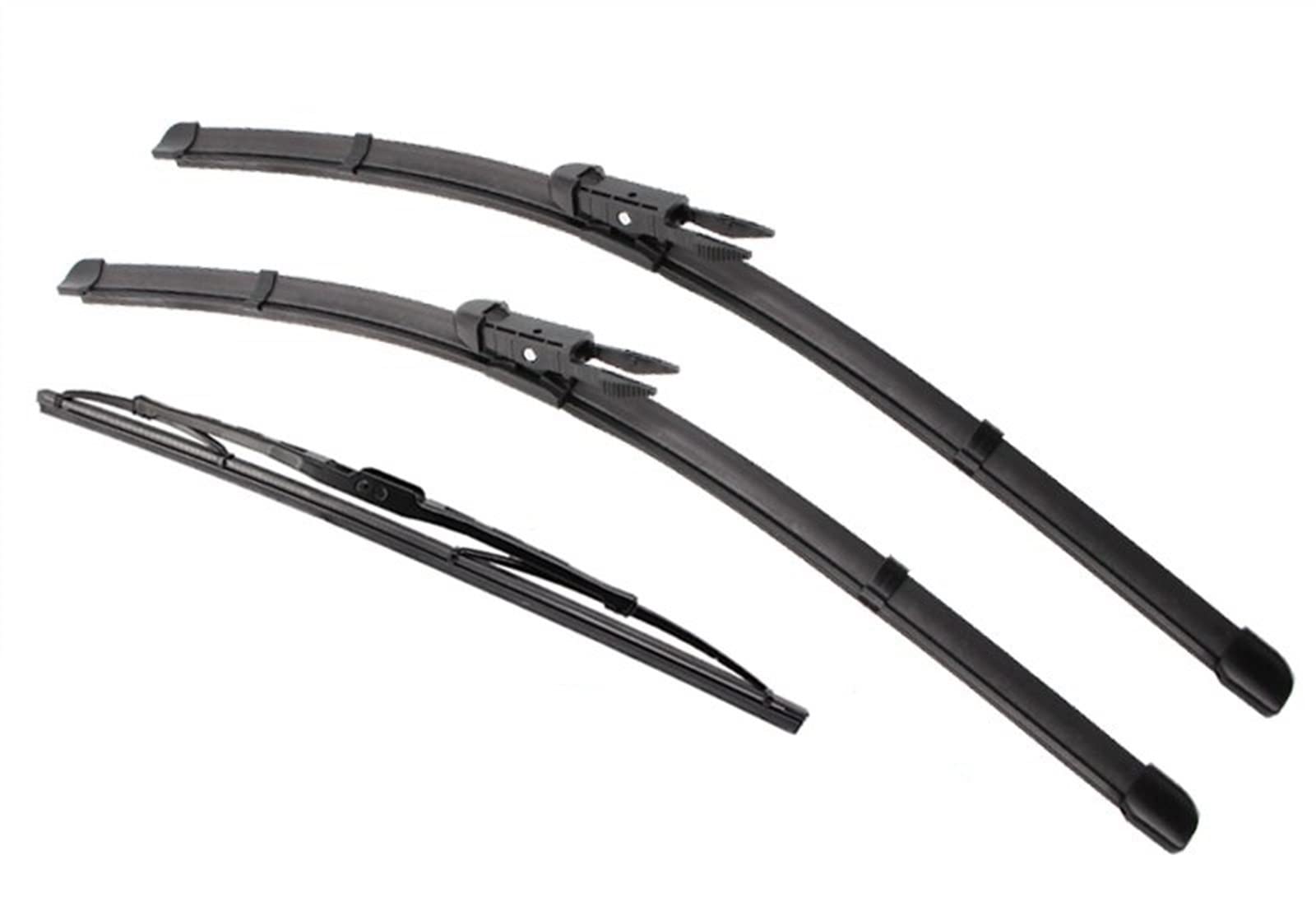 Escobilla limpiaparabrisas Escobilla Limpiaparabrisas Coche Juego Escobillas Limpiaparabrisas Delanteros Y Traseros 26"+26"+14 "para Audi Q7 4L 2006-2015 Escobilla limpiaparabrisas Rear