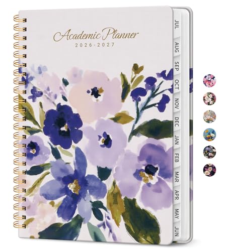 Taja Planner 2026-2027, Jul 2026-Jun 2027 Monthly & Weekly Calendar Planner