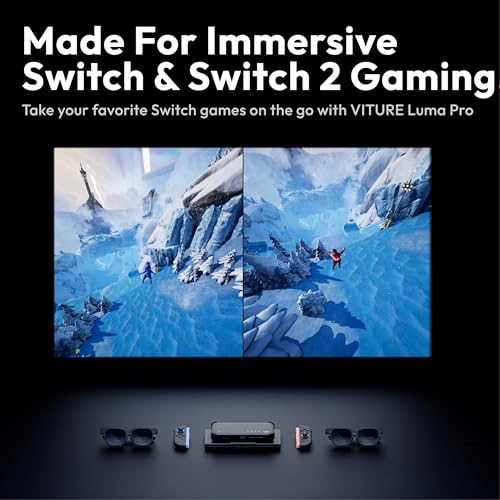 Image of VITURE Pro Mobile Dock First-Ever Immersive XR Experience for Switch 2, Compatible with PS, Co-op Stream & Play, 2D /3D Content, fits Switch, Fire TV, HDMI Devices, for USB-C Display & XR /AR Glasses