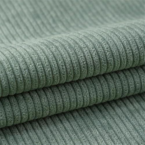 Tissu côtelé épais uni en velours de qualité supérieure