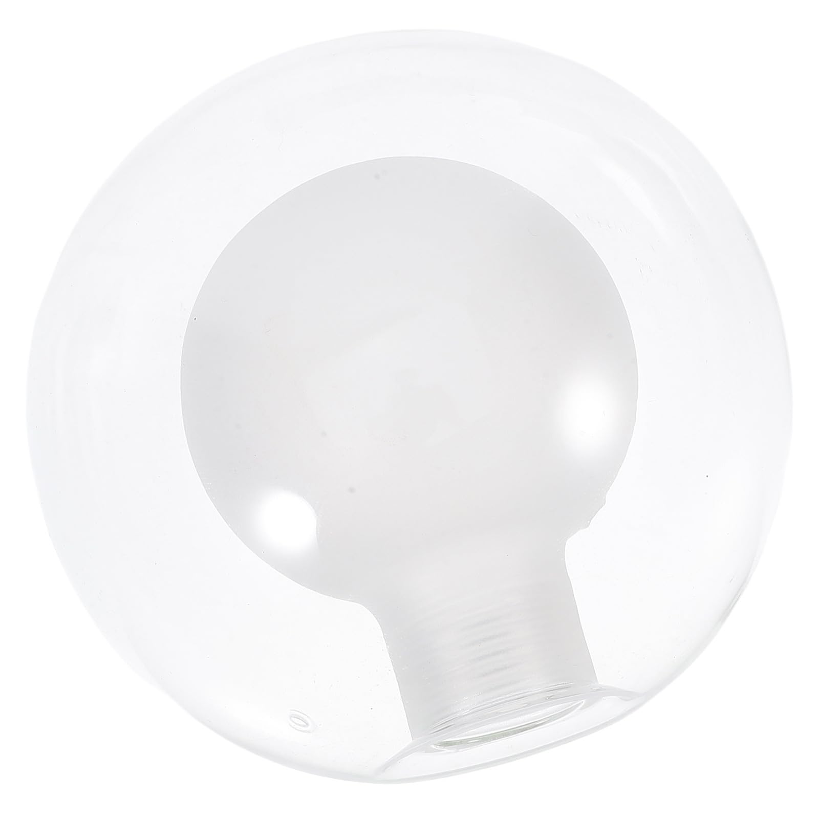 GANAZONO Glass Globe Lamp Shade Wear-Resistant 10Cm Diameter G9 Base Replacement for Pendant Light Kitchen Ceiling Lighting