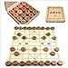 Produktbild FunnyGoo Chinesisches Schach Beechwood Xiangqi Chinesisches Schachspiel (4cm Durchmesser, mit Holzkiste)