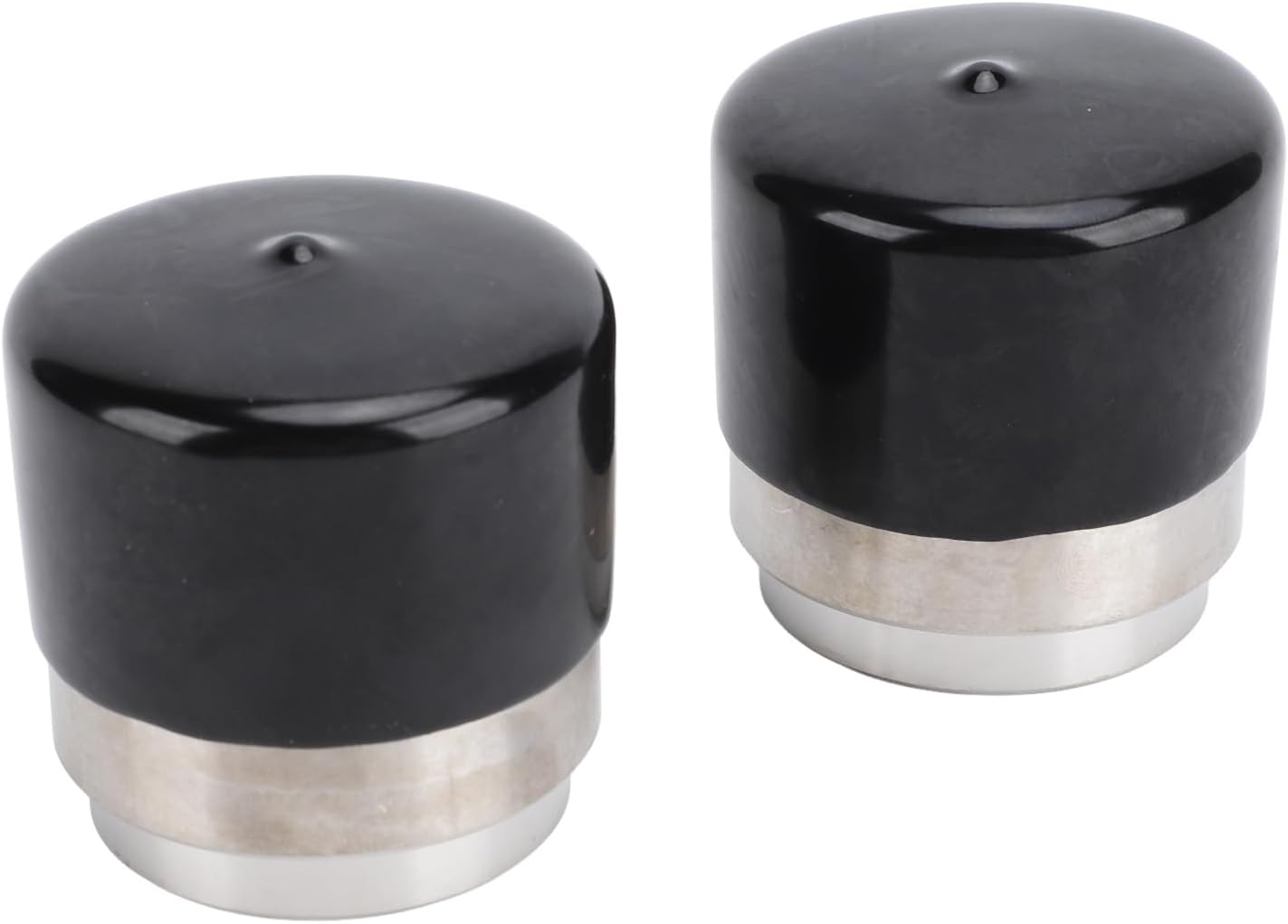 Yosoo Health Gear 2 Pcs Trailer Bearing, 1.781 Inches Diameter Stainless Steel Boat Wheel Center Dust Cover Hub Protector with Protective Bras Rubber Caps Covers Replacement for Partner Bra