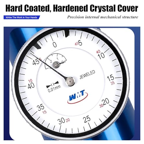 Image of Coaxial Indicator, Dial Indicator Coaxial Centering Indicator, 0.01mm Milling Machine Alignment Dial Test, Lever Gauge Position Measurement Tool 0-3mm Positionering Measurement Tool