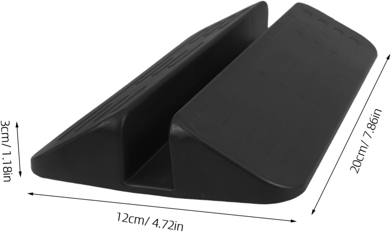 TOYANDONA Safety Gate Foot Pedal Sturdy Ramp for Doorways Stairways Easy Install Pet Gate Reinforcement Accessory Black Transition for Pet Safety