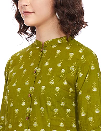 Image of Ayukta Women's Cotton Regular Kurti