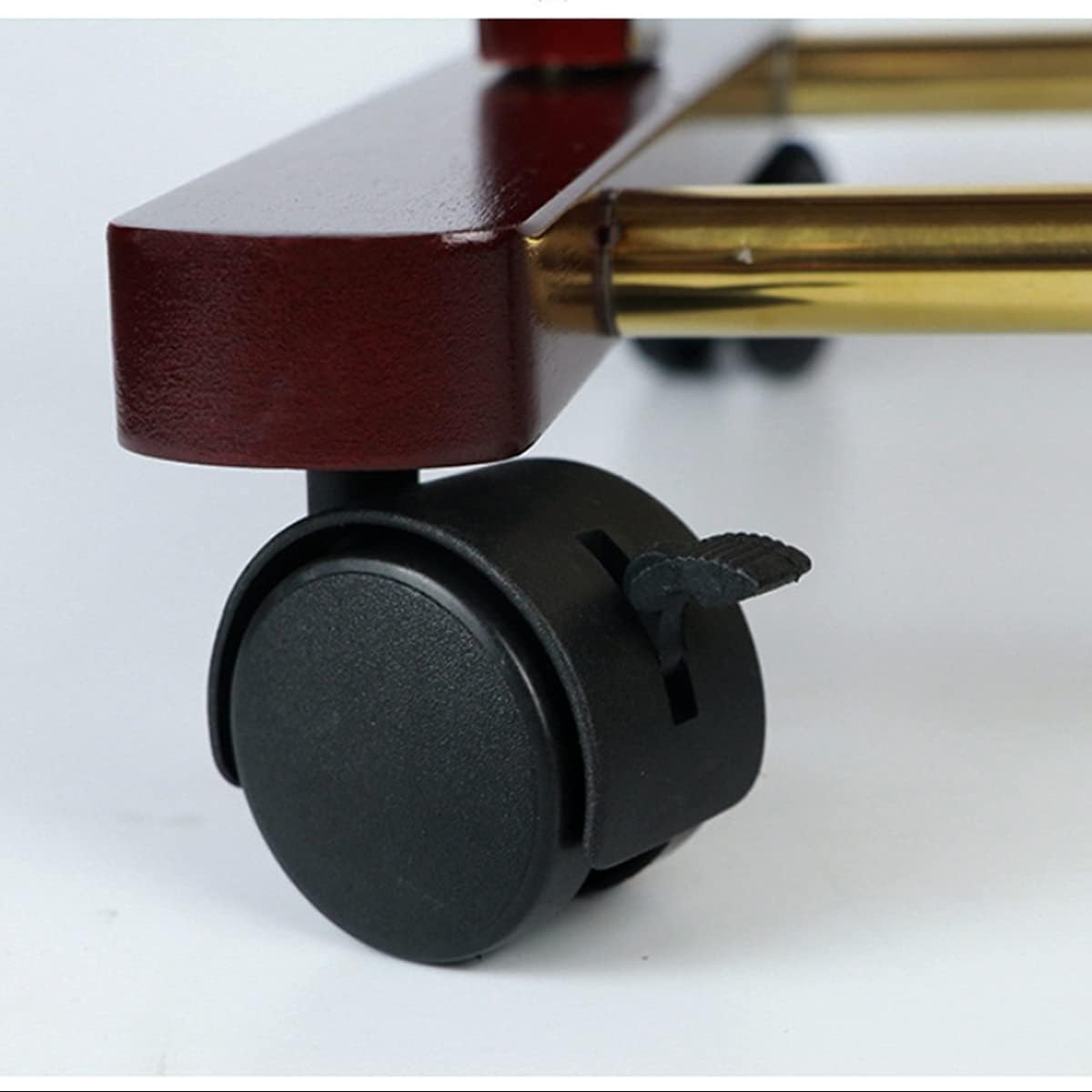 Coat Rack Valet Stand with Wheels Suit Valet Stand with Clothes Hanger Pants Rail and Shoe Rack Very Practical Furniture for Hallway Dressing Room Etc