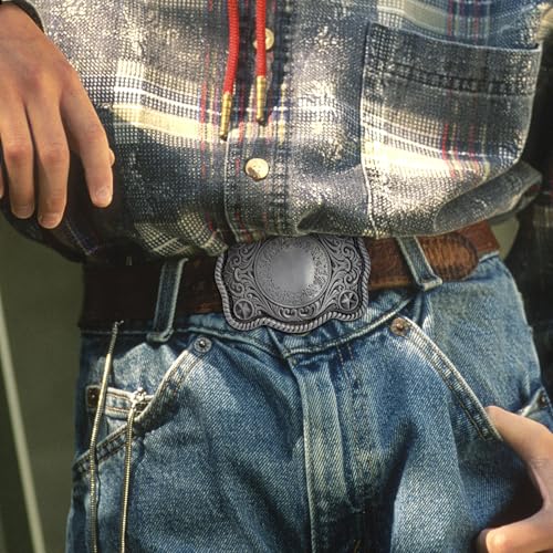 Image of Cowboy Belt Buckle for Men Longhorn Bull Belt Buckles Men Vintage Texas Buckle for Women Cowboy Cowgirl Belt Buckle