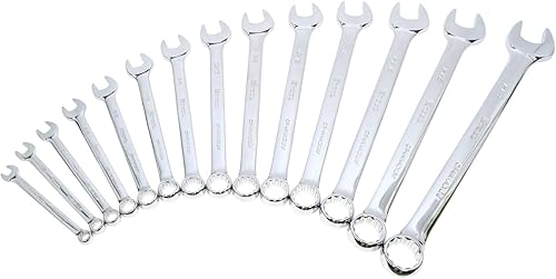 Miniatura 7 de K Tool International 41304 SAE - Juego de llaves para garajes, talleres de reparación y bricolaje, tratamiento térmico, acero vanadio, acabado