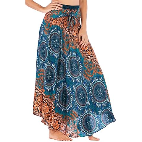 Eyanse Women's Versatile Boho Skirt Cover