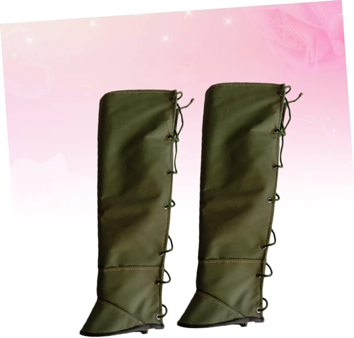 Outdoor Protective Leg Cover Windproof Snake Gaiters for Hiking Camping and Hunting Scratch-Resistant Jungle Leg Sleeve for Men and Women
