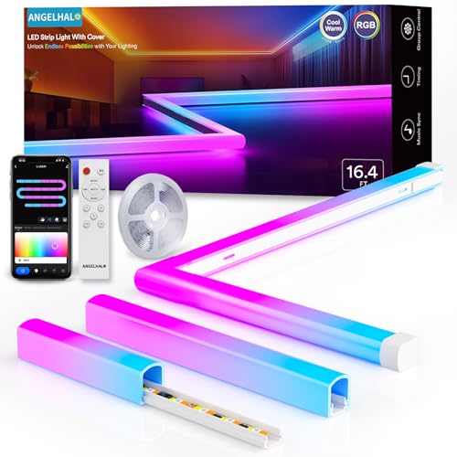 Smart-LED-Strip-Lights-RGBAI-LED-Strip-Lights-Work-with-Alexa-Smart-Color-Segmented-Control-Cool-and-Warm-White-Light-LED-Strip-Lights-with-Covers-for-Skirting-Lines-Home-Decor-164ft