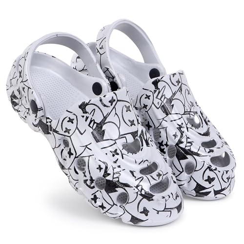 Image of Pampy Angel Combo Pack of 2 Slipper /Flip Flops /Slides /Clogs /Sandals with Adjustable Back Strap for Men (Cl-A-Smarti,Box)