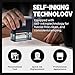 ROSEEKA Personalized Self-Inking Signature Stamp - Custom Name/Initials Design with 6 Ink Color Options | Perfect for Legal Documents, Checks, Paperwork | Large Size for Home, Office & Business Use