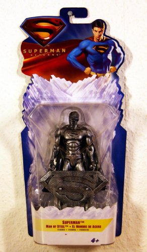 Superman Man Of Steel moto figurine 4" idée cadeau idéale pour fans de super-héros