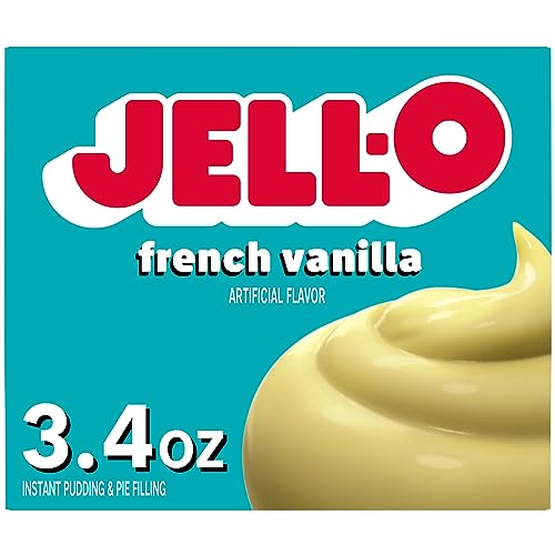 JELL-O French Vanilla Instant Pudding & Pie Filling Mix (3.4 oz B...