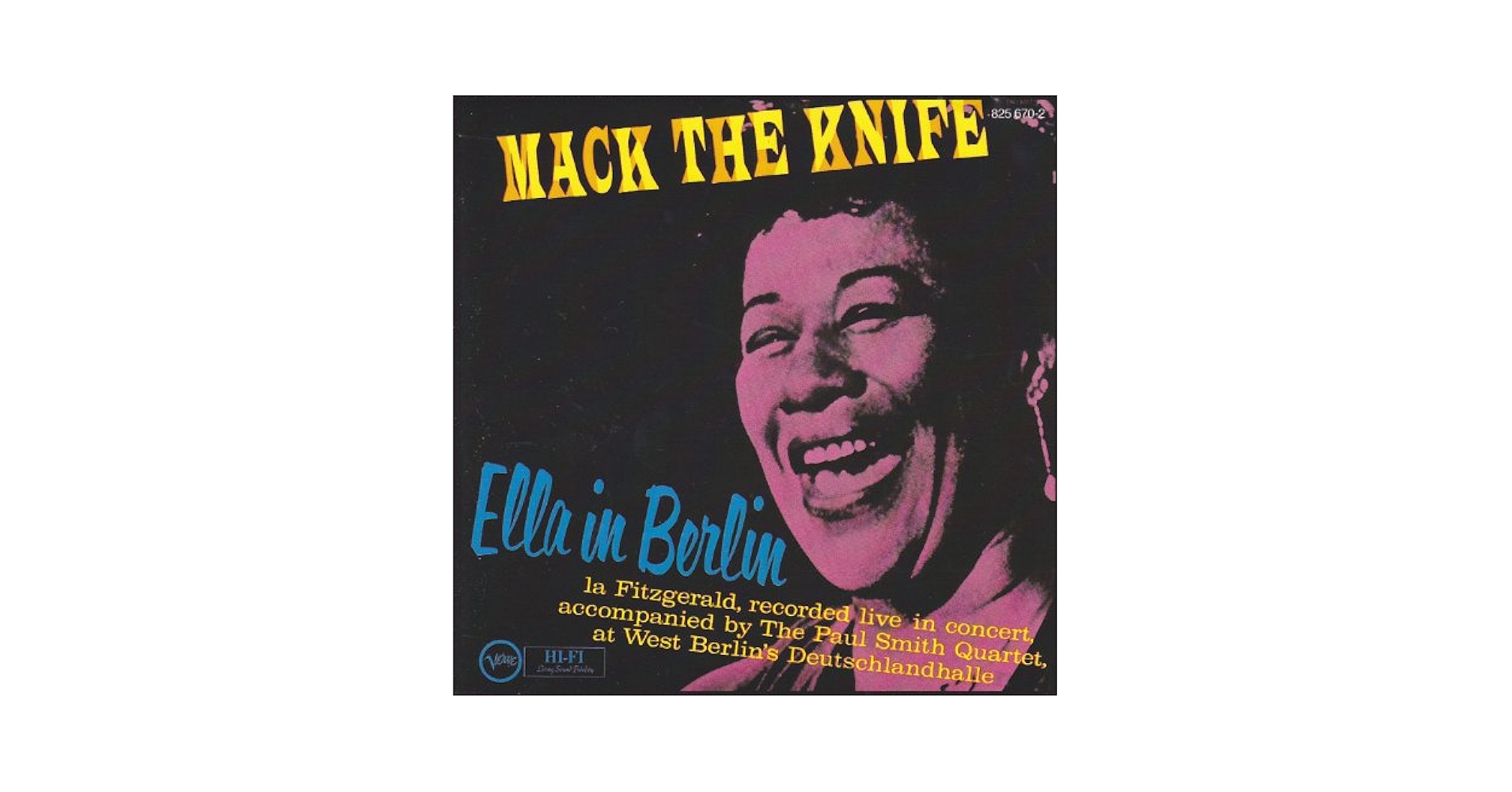 Ella Fitzgerald Mack The Knife傑作ライヴUSオリ盤 Ella Fitzgerald Mack The Knife傑作ライヴUSオリ盤 - メルカリ