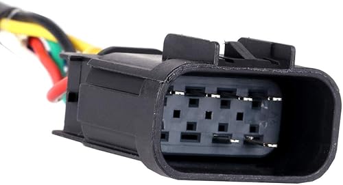 Miniatura 6 de ANPART Espejos laterales de campana de camión para 2008-2016 para Freightliner para espejos de repuesto de puerta de camión Cascadia, con 2 piezas