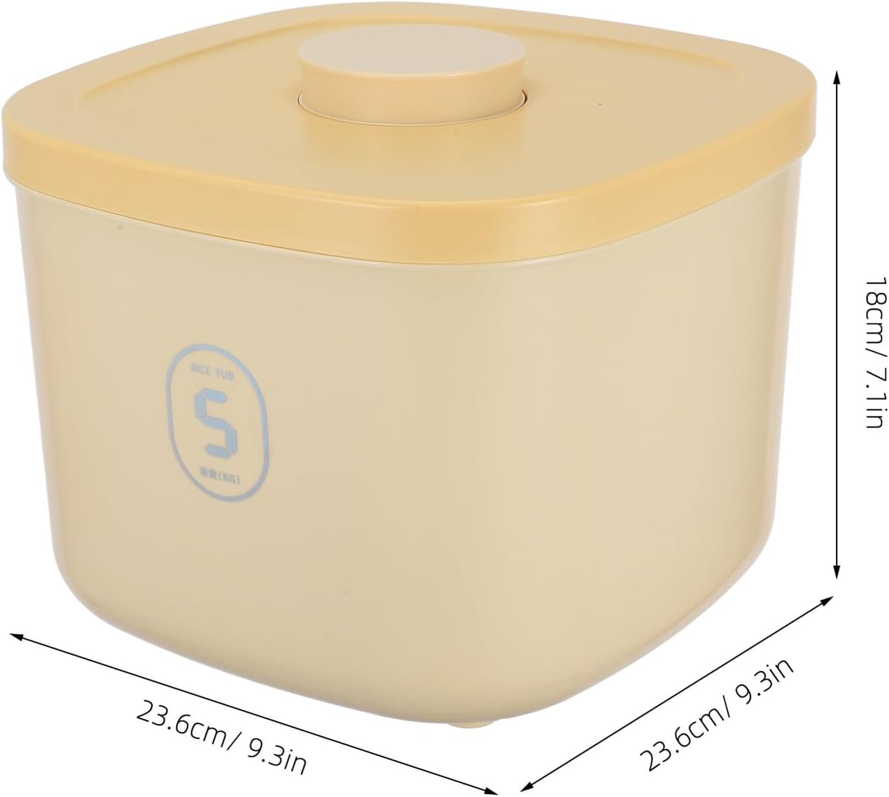 Airtight Pet Food Storage Container with Vacuum Seal, Large Capacity Dog and Cat Food Bin, Moisture-proof Plastic Container for Daily Snack Organization