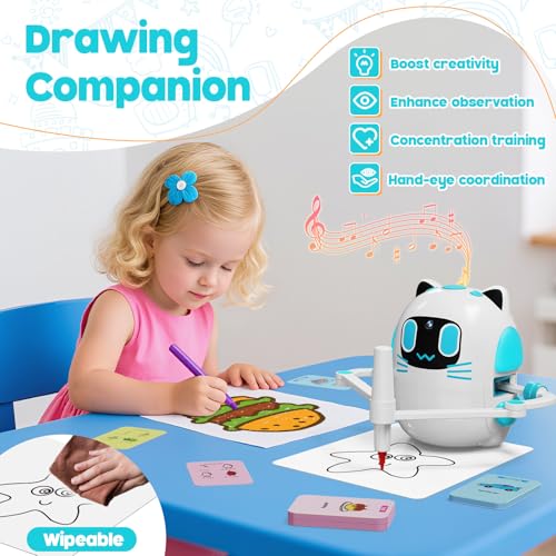 Drawing Robot for Kids with Camera Recognition, Smart Robot Drawing Machine — view 3